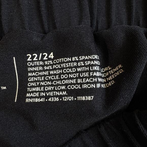 Lane Bryant Livi Womens Active Skorts Size 22/24 Drawstring Workout Black - Picture 6 of 7